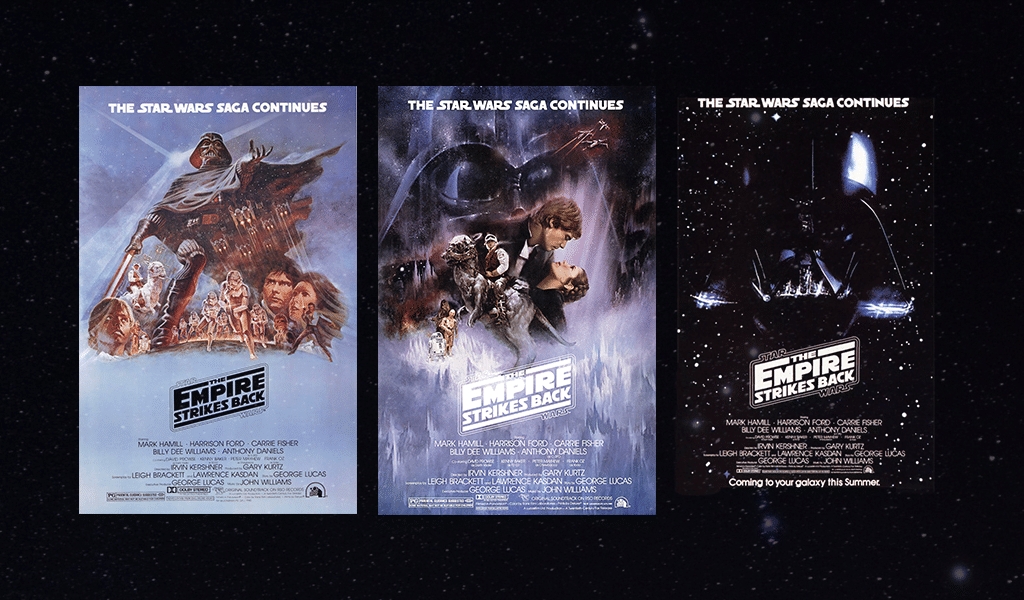 Logo Star Wars - l'empire contre-attaque posters