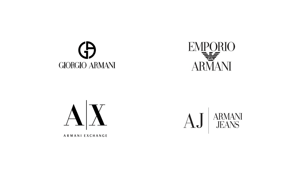 Histoire du logo Armani Histoire du logo Armani