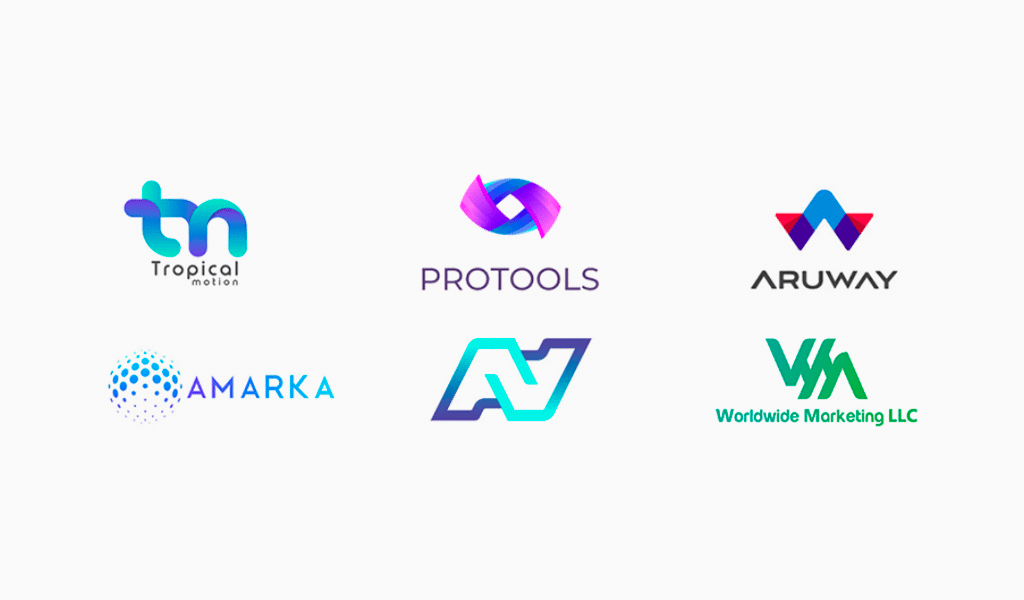 logos en dégradé