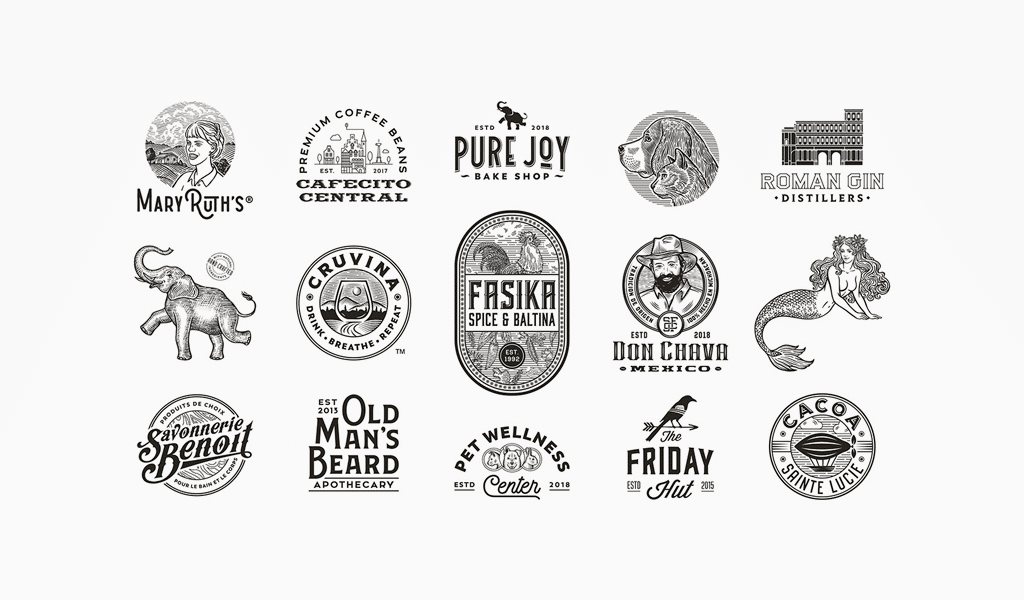Vintage logo Vintage logo
