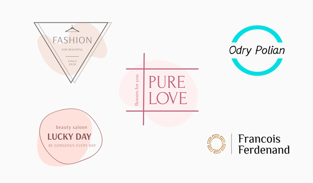 Logos minimalistes Logos minimalistes
