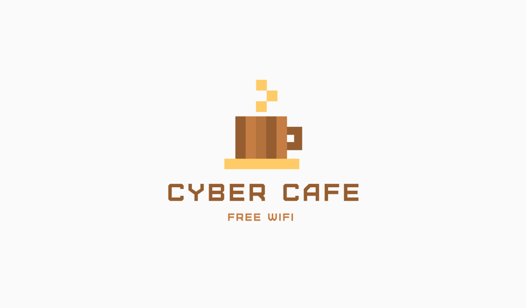 Logo de Pixels de tasse