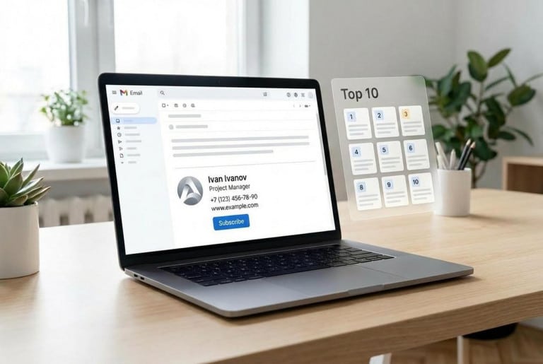 Top 10 des générateurs de signatures email