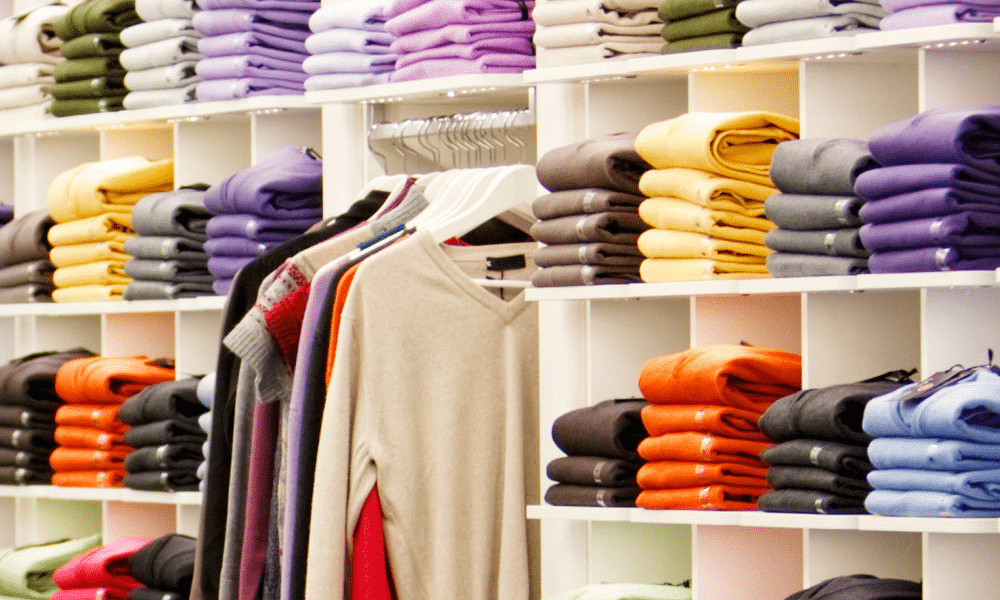 colori del negozio di abbigliamento