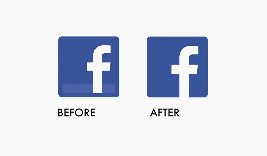 Evoluzione dell'icona di Facebook Evoluzione dell'icona di Facebook