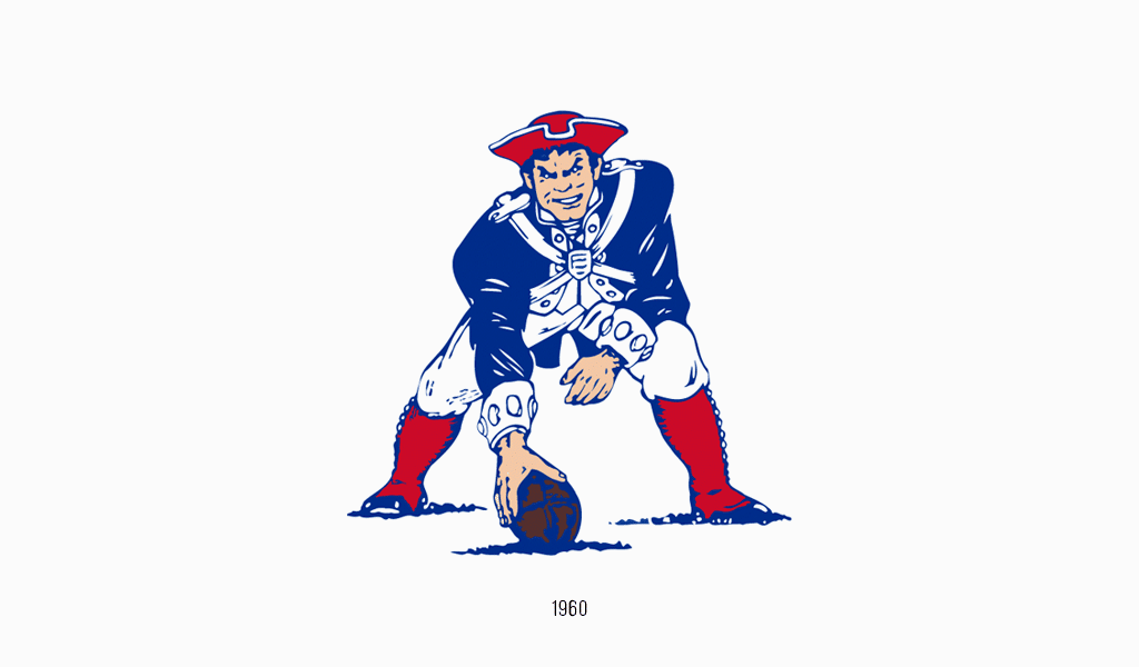 Vecchio logo dei New England Patriots