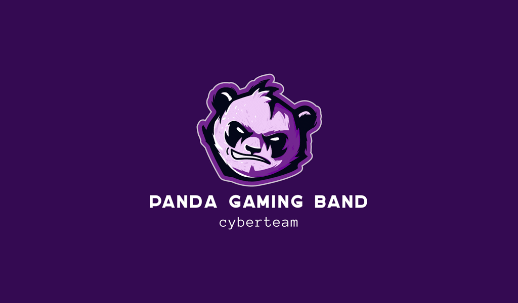 logo di gioco del panda logo di gioco del panda