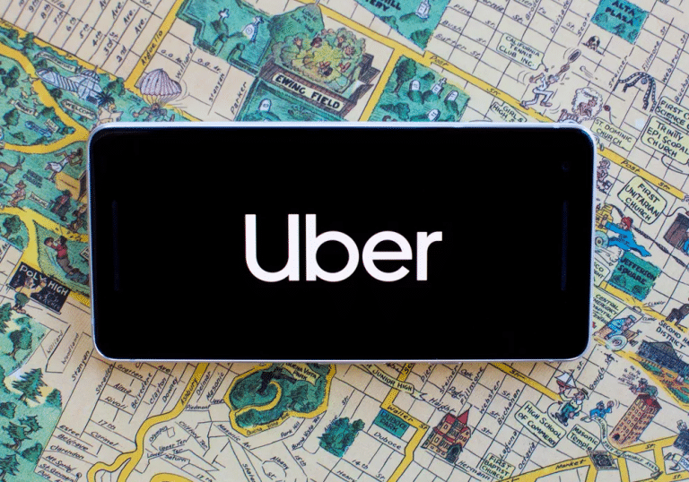 Uber logo cover