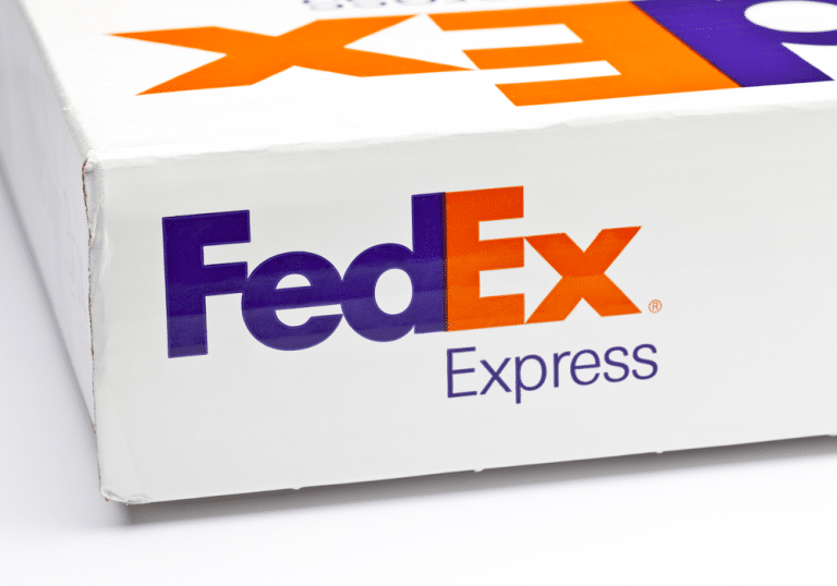 Fedex logo box