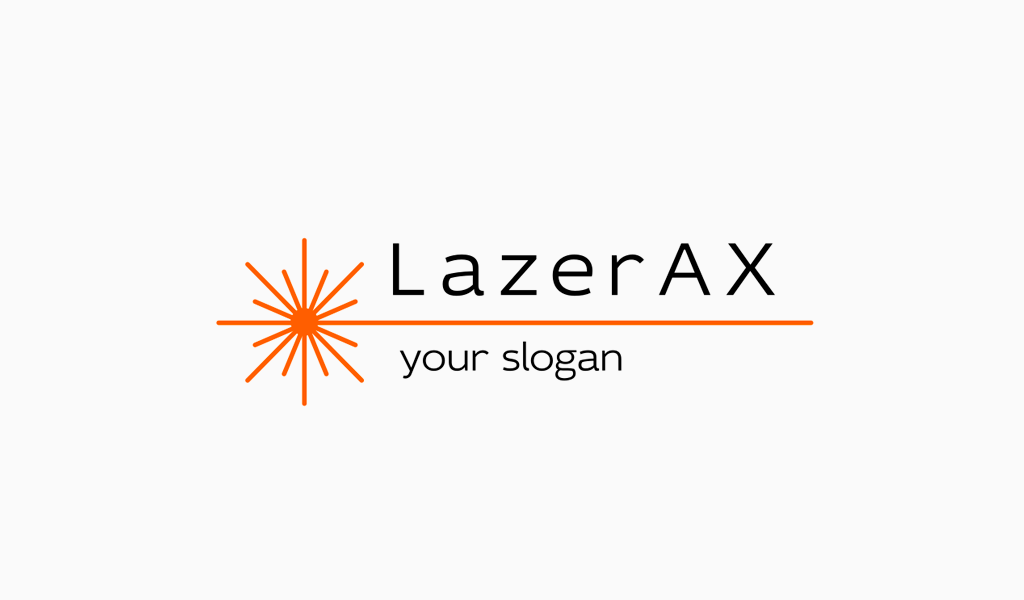 Logo laser arancione