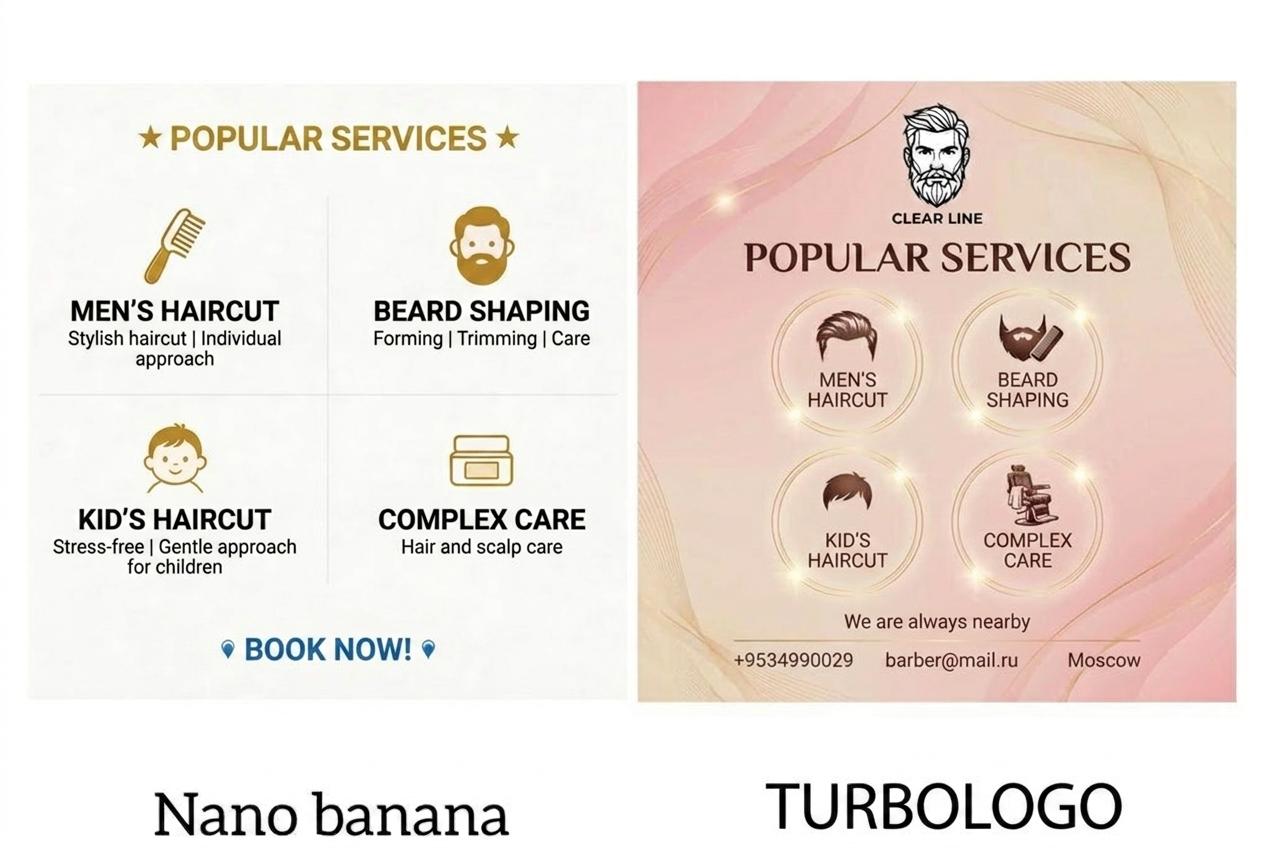 Turbologo vs Nano Banana Pro