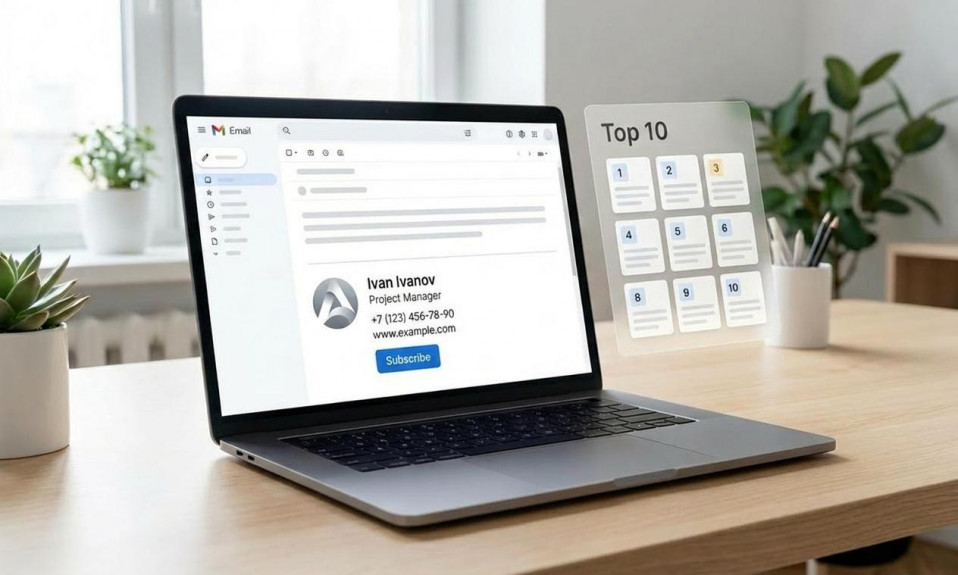 Top 10 generatori di firme email