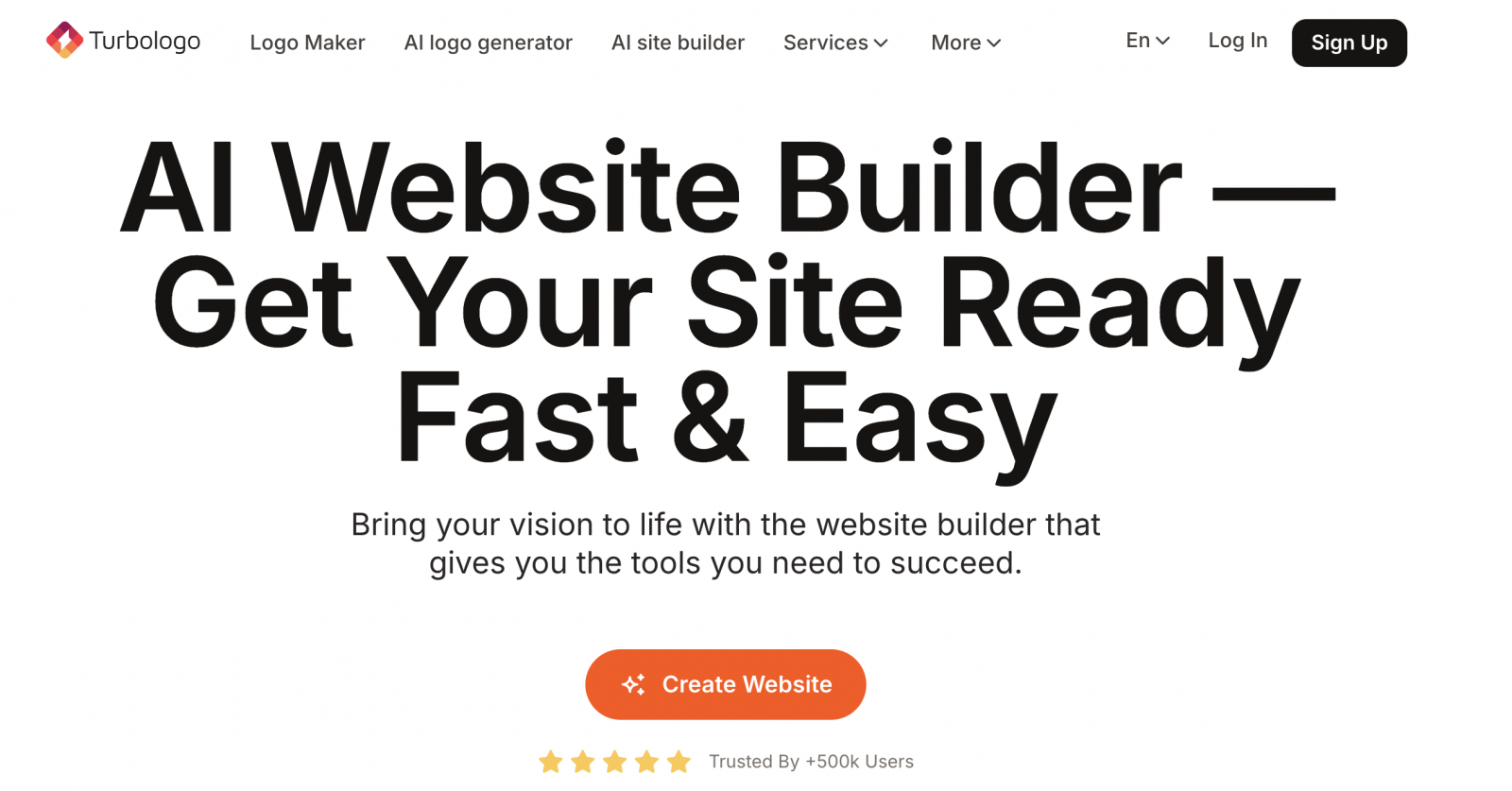 Turbologo sitebuilder