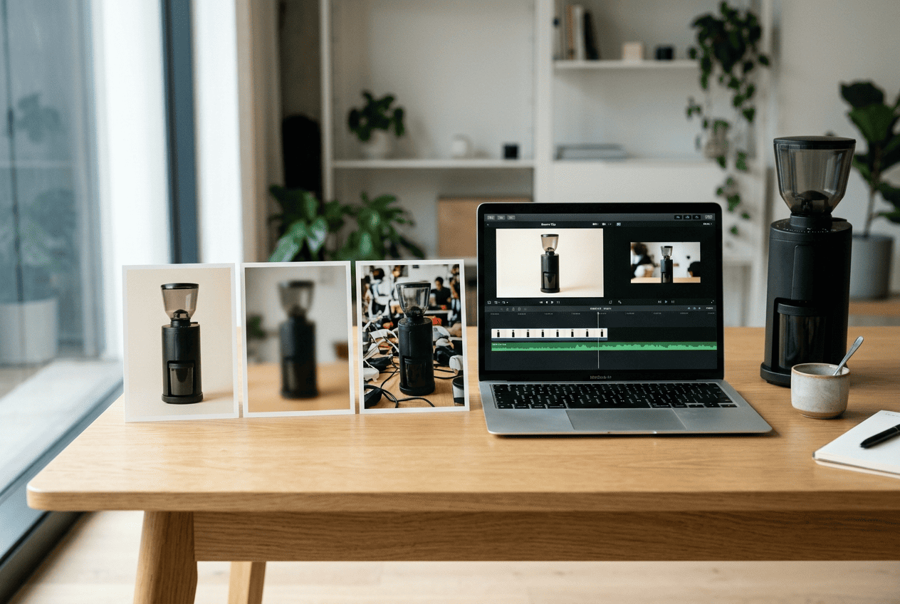 differenza tra video IA e slideshow