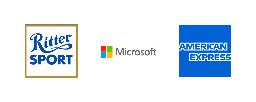 Logotipos retangulares Logotipos retangulares