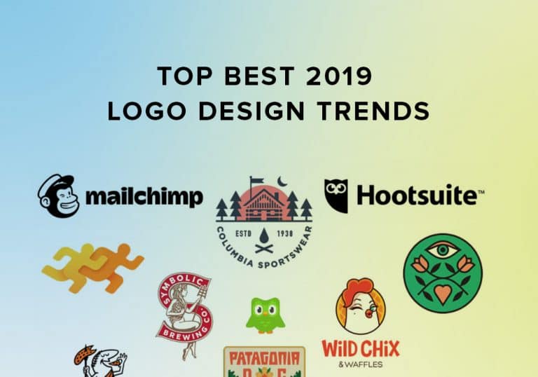 Principais tendências de logotipo de 2019