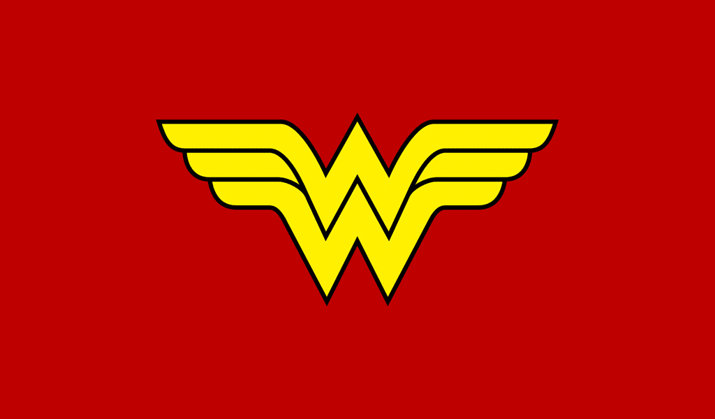 Primeiro logotipo da Wonder woman Primeiro logotipo da Wonder woman