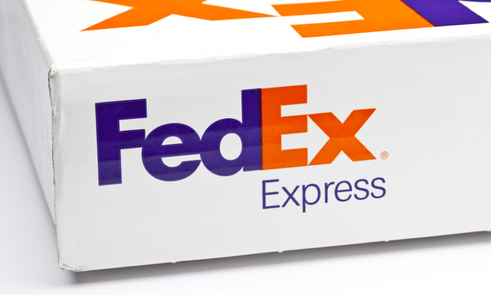 Fedex logo box
