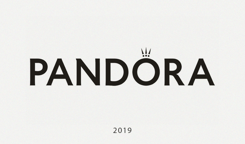 Novo logotipo da Pandora Novo logotipo da Pandora