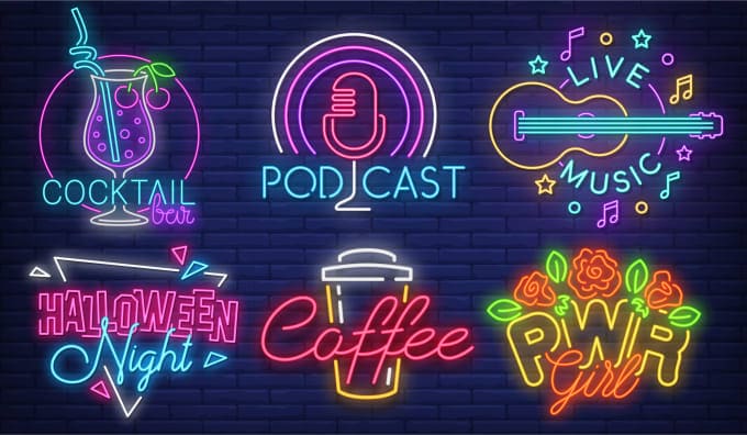 Logo neon