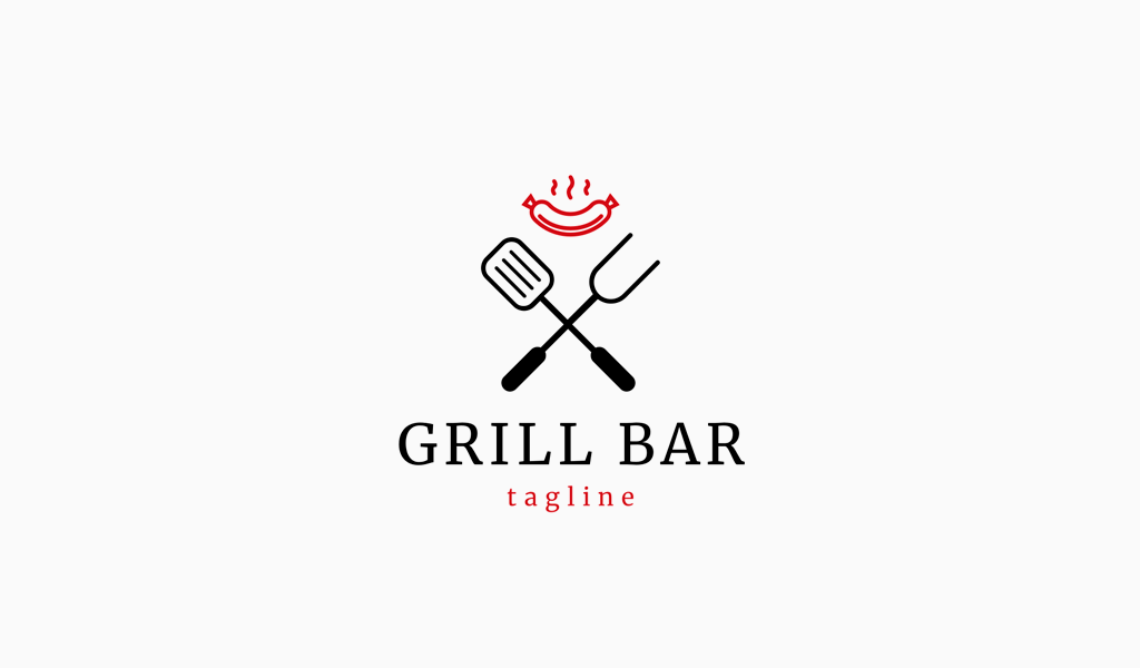 bir restoran logosu