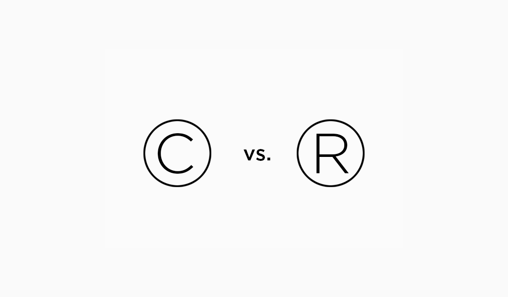telif hakkı logosu vs ticari marka telif hakkı logosu vs ticari marka
