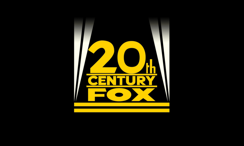 20th century fox logo, flat