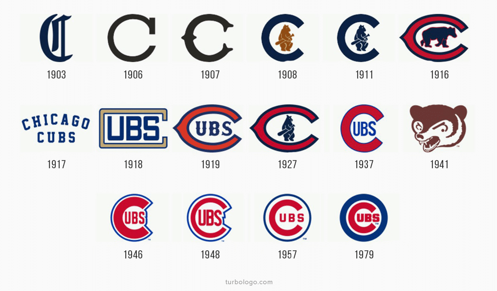 Chicago cubs logo geçmişi