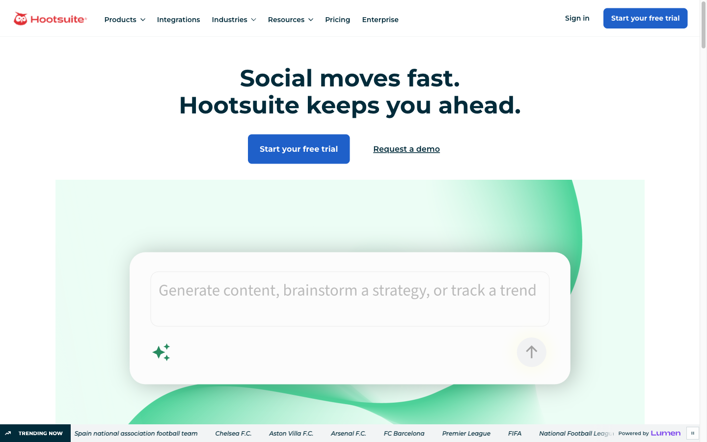 Sosyal medya y&ouml;netim platformu Hootsuite